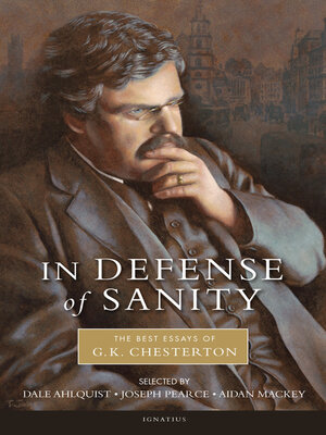 cover image of In Defense Of Sanity